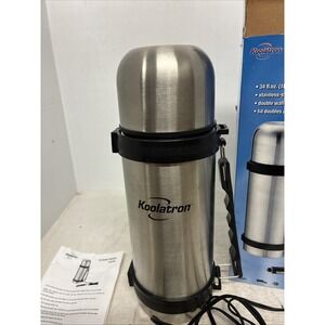 koolatron bottle thermos 12 volt Heating 12v Cord In Box With Paperwork Working